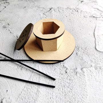 Hexagonal Incense Stick Holder